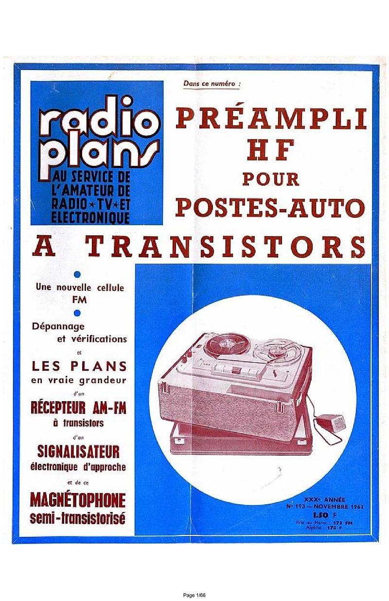 Radio pans n 193 novembre 1963 1